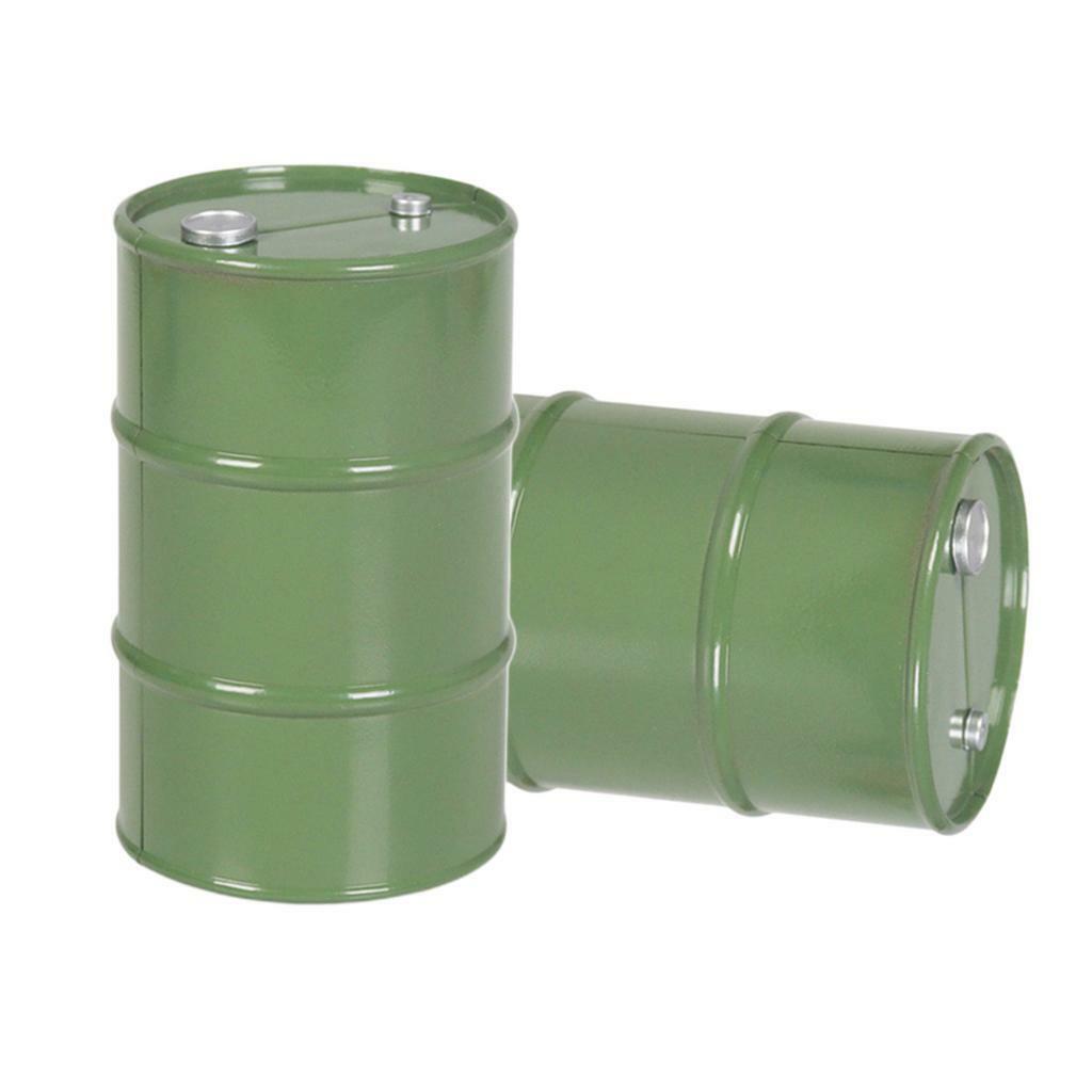 2 Pieces RC Oil Drum for Axial SCX10 90046 90047 CC01