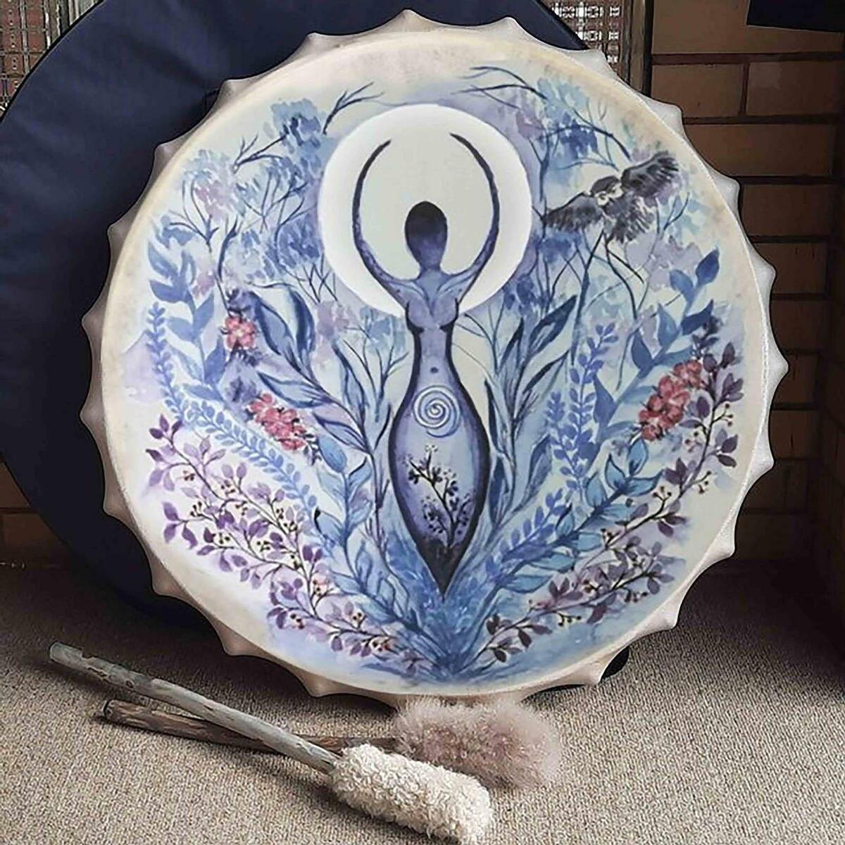 Drum with   of Life Spiritual Music Durable for Children