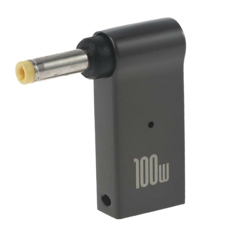 Type C Female to 4.0x17mm Adapter for Travel Bussiness Trip PD 100W for Laptops