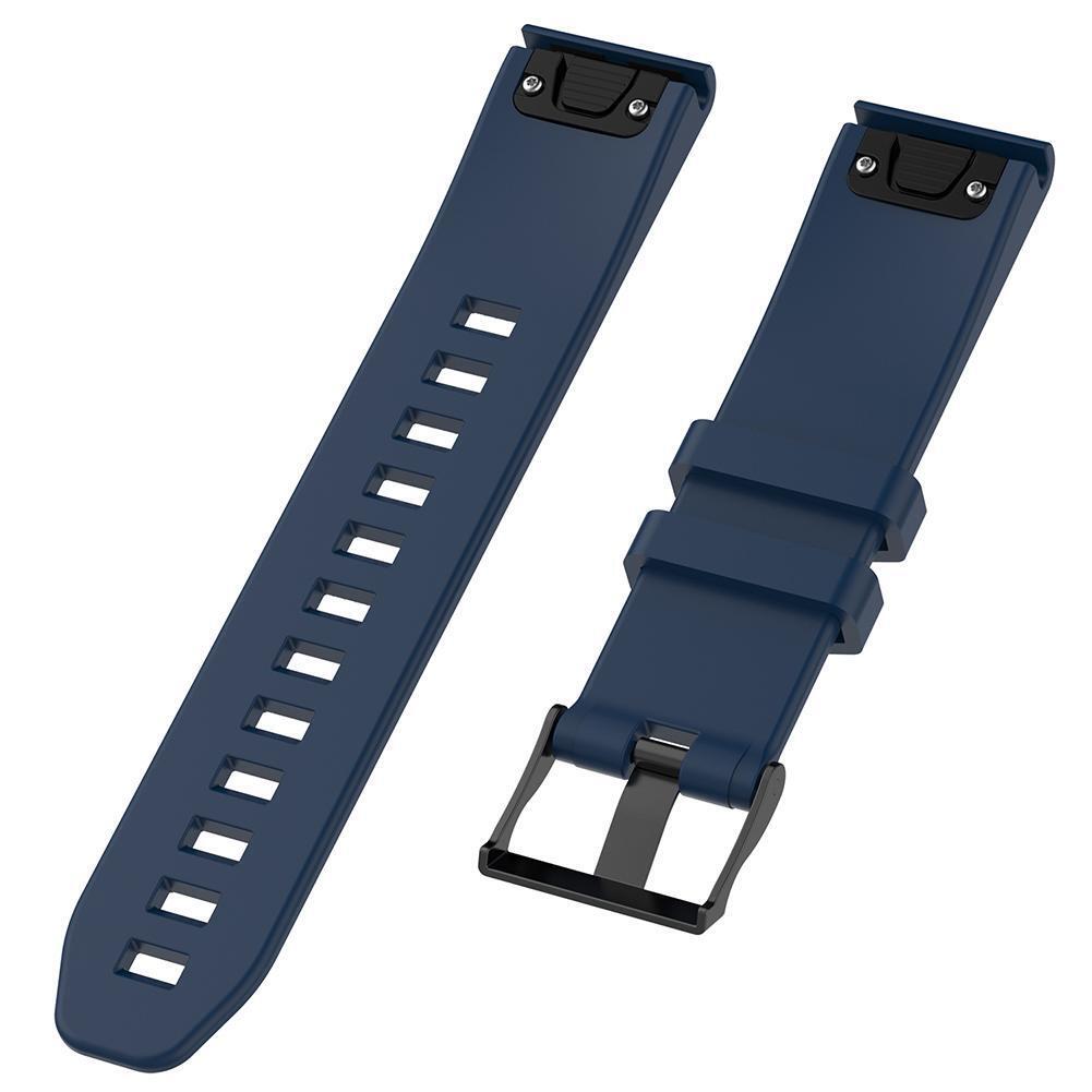 Silicone 22mm Watch Band Strap for Fenix5 Forerunner935 Sapphire(Dark Blue)