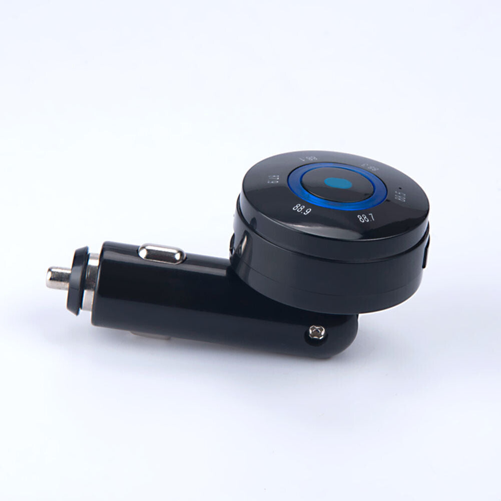 Car Kit MP3 Player Bluetooth-compatible Phone FM Transmitter for TF/MMC/USB
