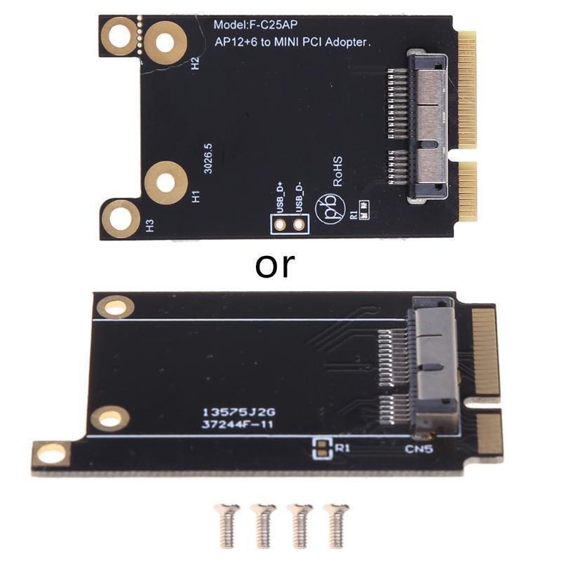 BCM94331CD BCM94360CD to Mini PCI-E Adapter WiFi Converter Cards Easy to install