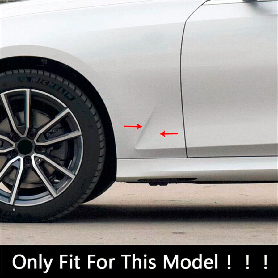 Car Side Body Air Outlet Covers Trim Decoration For BMW 3 Series G20 2020-2021