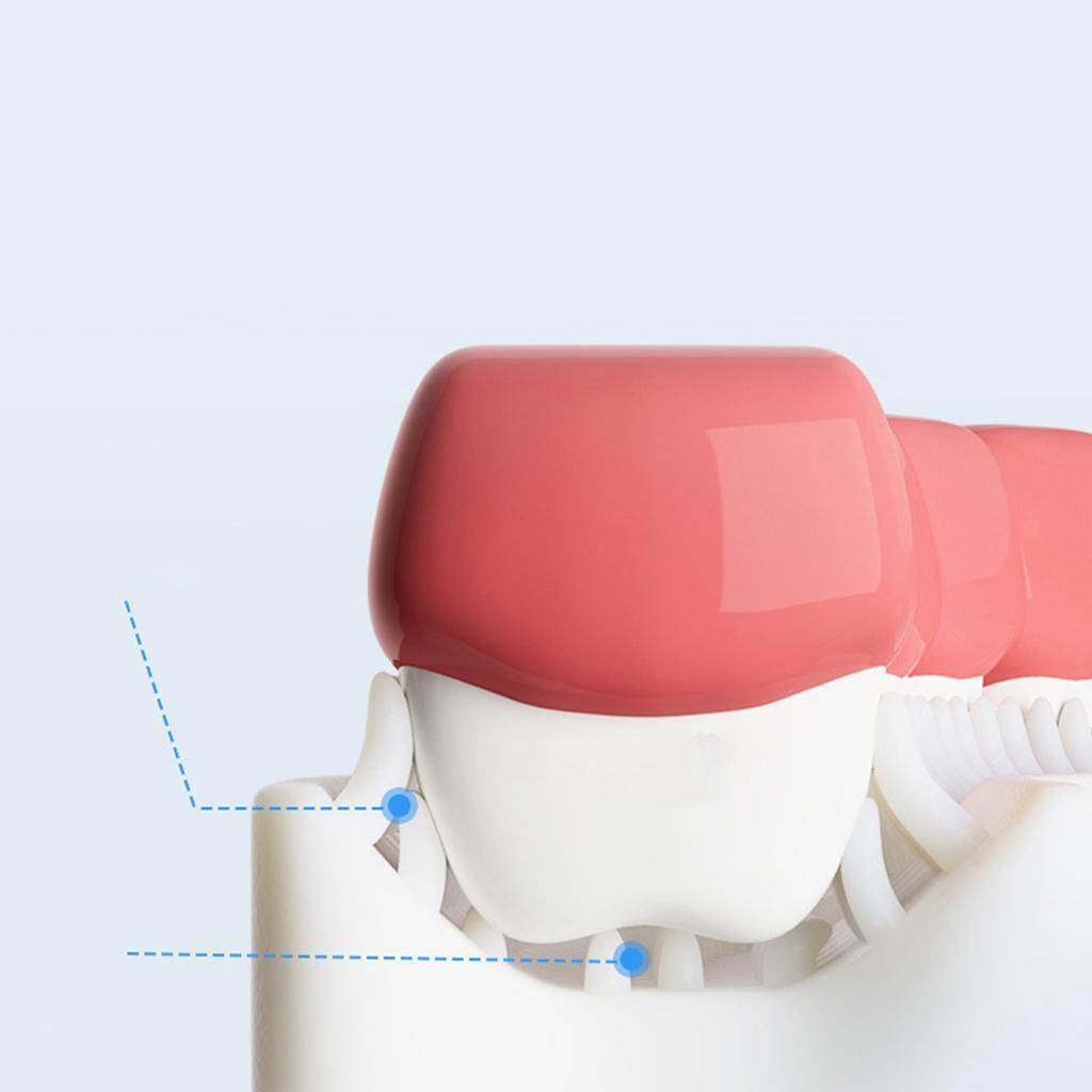 3 Pieces Teeth Cleaning Manual Brush U-Shape Oral Tooth Cleaning