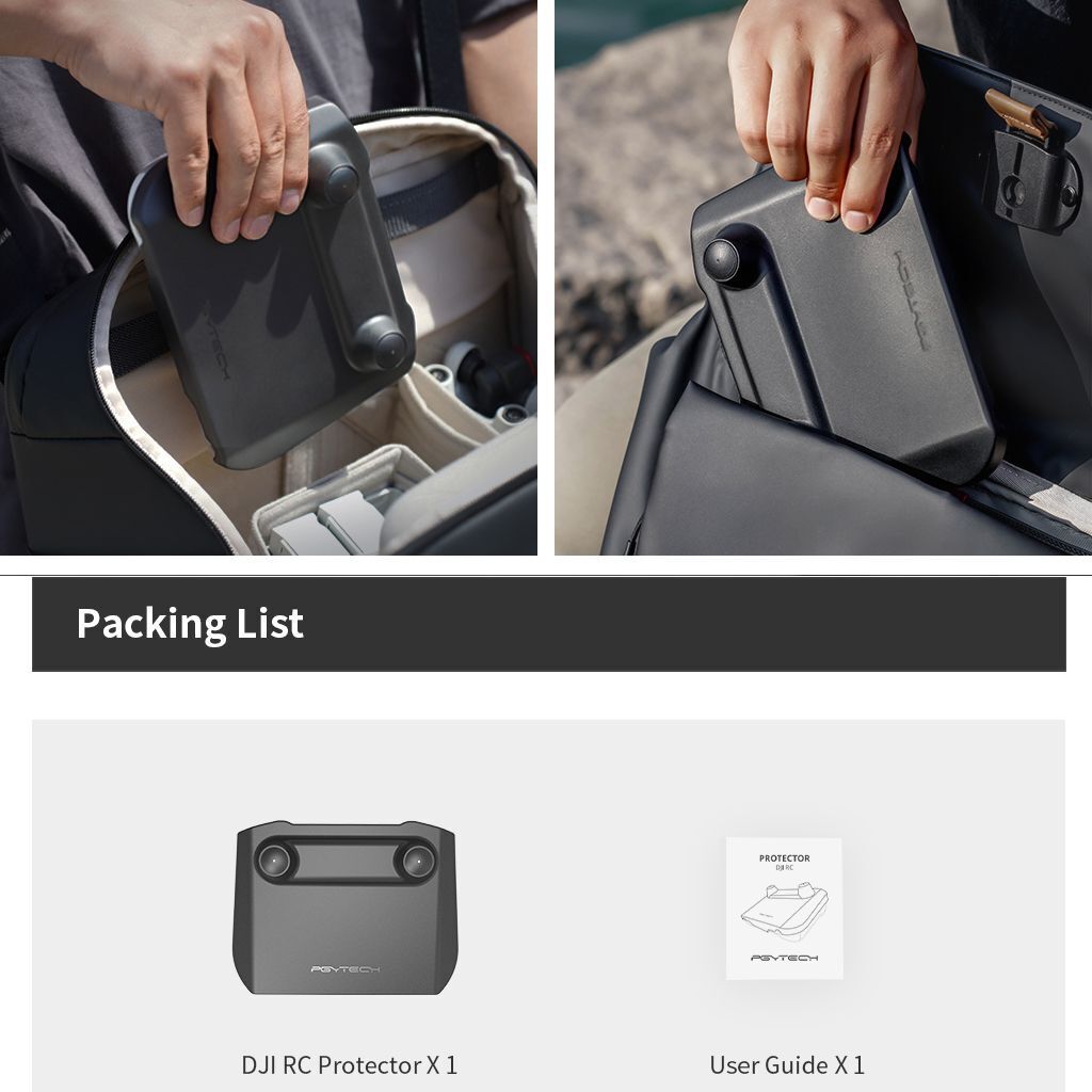 TPU Cover Screen Protector RC Remote Control Full Coverage For DJI Mini 3 Pro