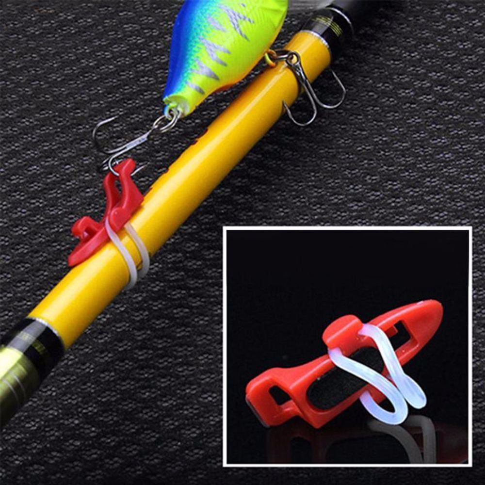 Rubber Jig High Quality Lures Holders Fishing Gear Safe Hanger Fishingrod