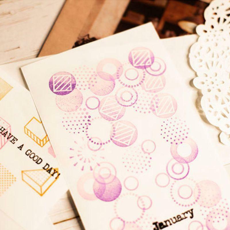 Geometric Shape Silicone Clear Seal Stamp DIY Scrapbooking Embossing Photo Album