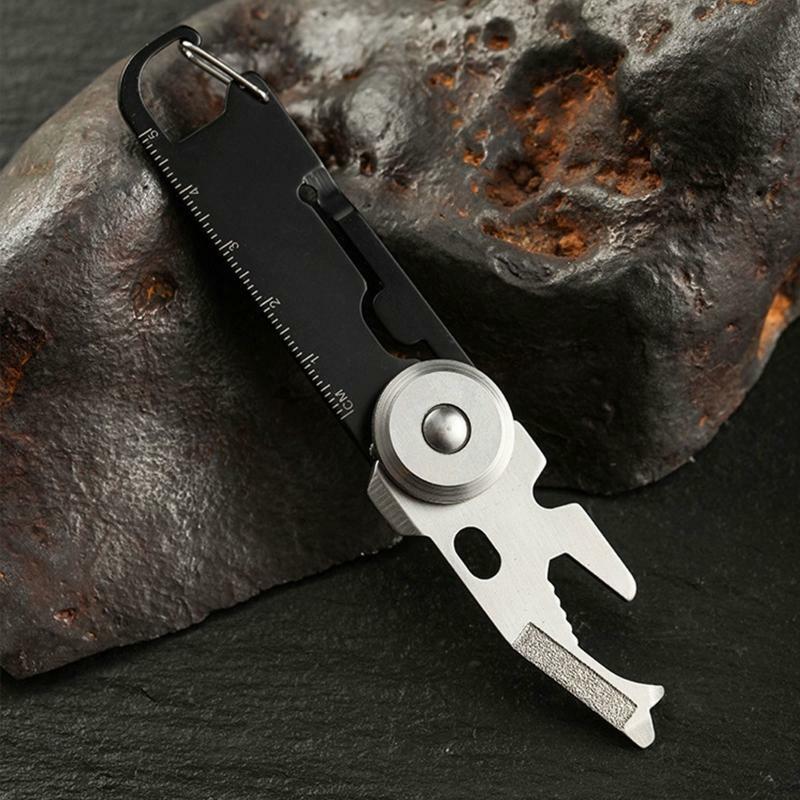 EDC Tool Pocket Keychain Hook Bottle Opener 5/6/7/8/9/10 mm Wrench Multi-Tool