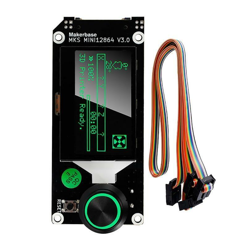 MINI 12864 v3.0  LCD Display Screen 107x47 5V Support Marlin Robin DIY+SD Holder
