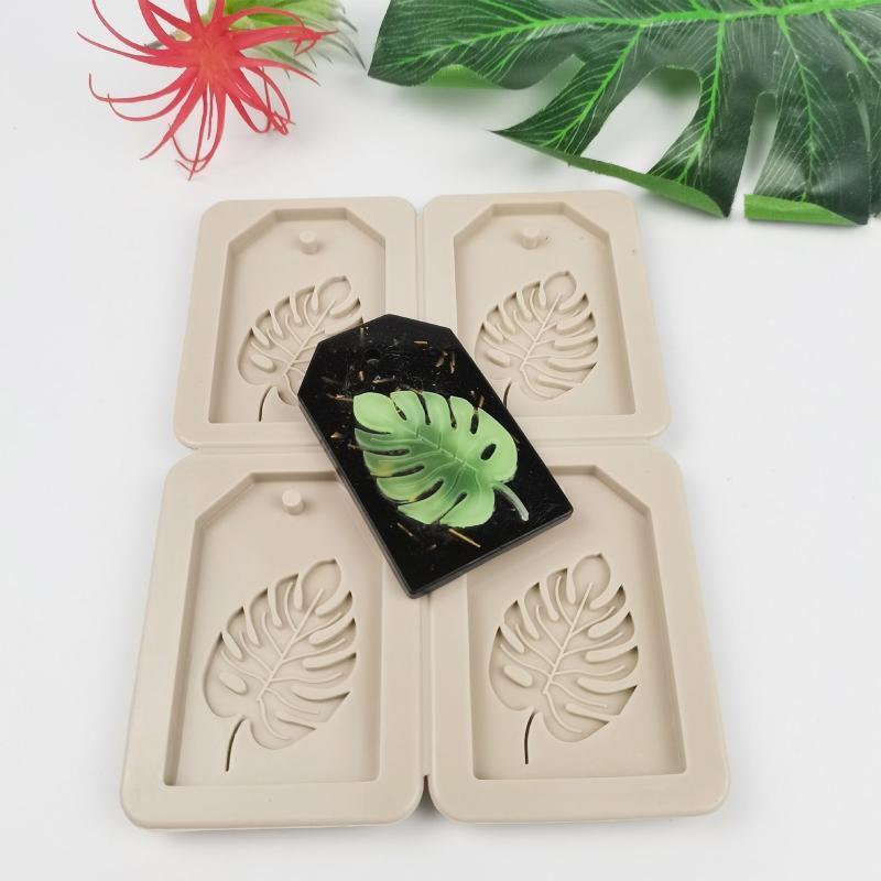 4 Cavities Food Grade Silicone Chocolate Moulds Fondant Cake Decorating Gadgets