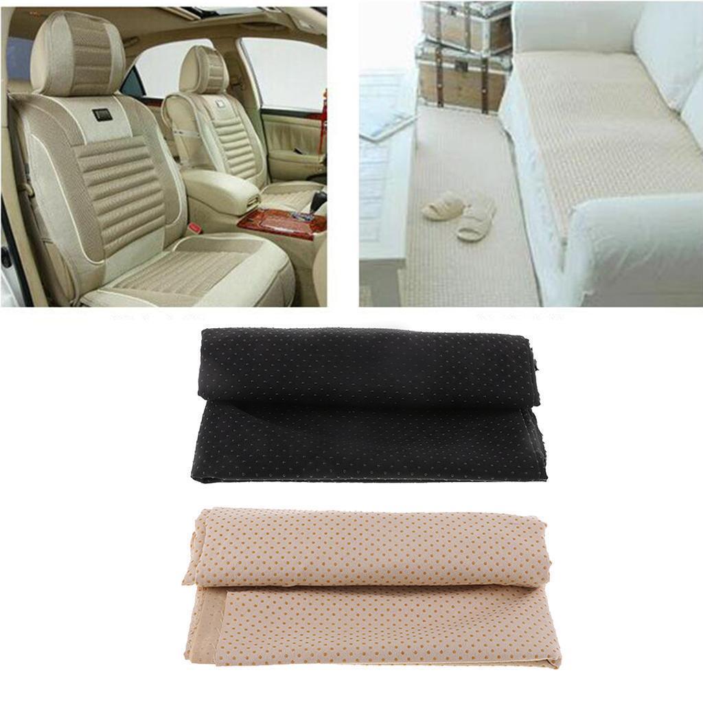 2Pieces Anti Slip  Fabric Cloth DIY Cushions Carpets 100x150cm