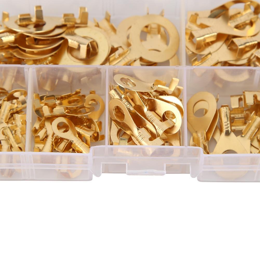 150pcs/set Wire Cable Connector Crimp Terminal Electrical Non-insulated Kit