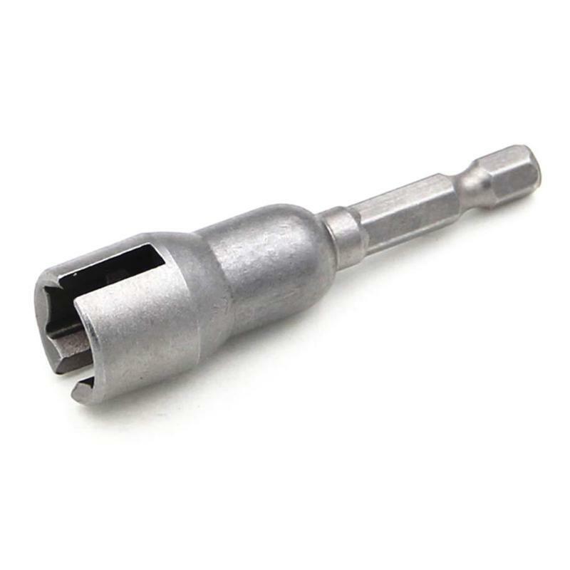 Slotted Bolt Sleeve Wrench 1/4'' Socket Adapter Electric Wrench Extension Rod