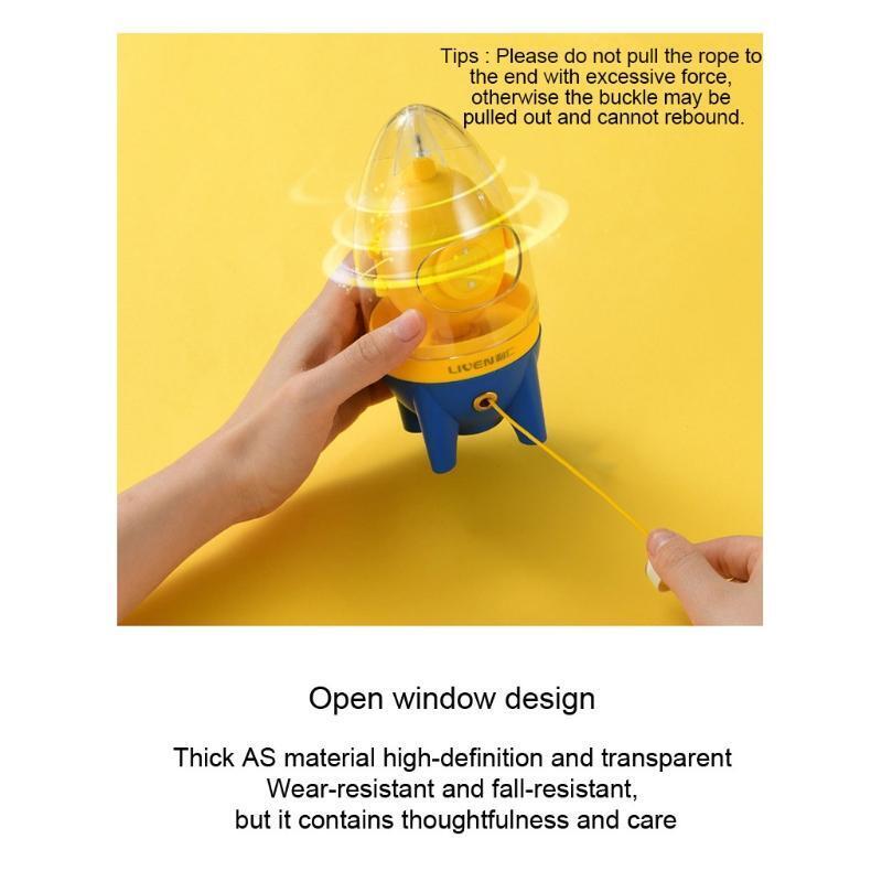 Portable Household Egg Yolk Protein Blender Hand Operation Egg Maker Spinner