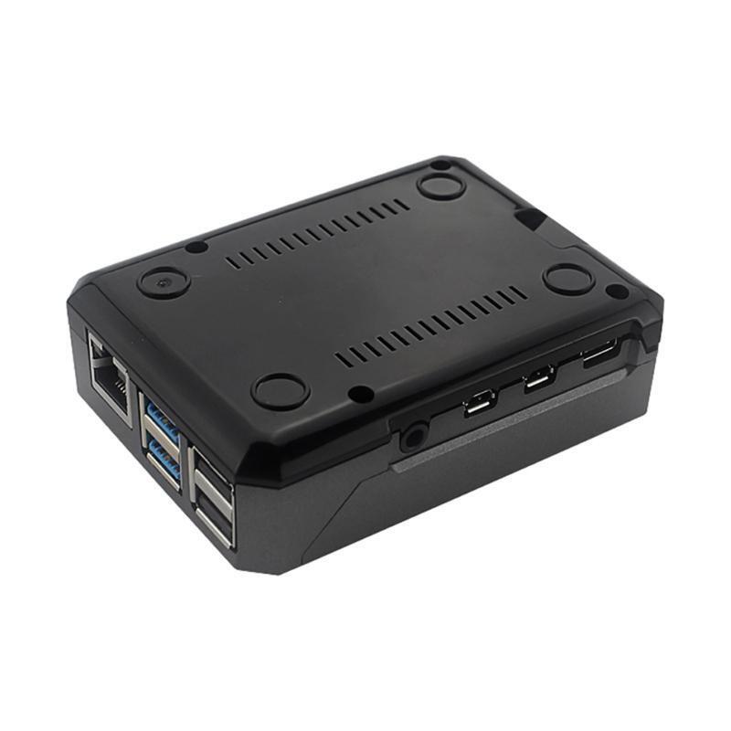 Raspberry Pi 4 Case Aluminum Metal Shell Sliding Magnetic Cover Passive Cooling