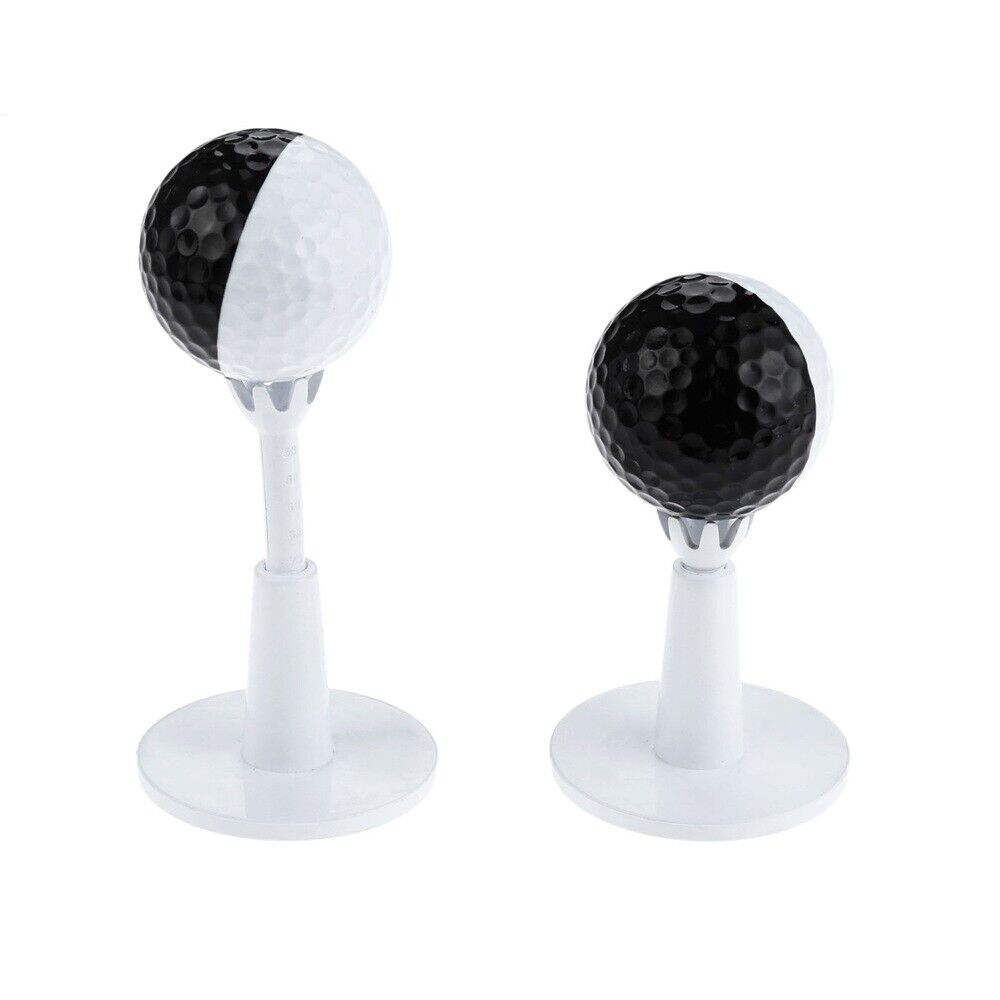 Golf Adjustable Range Tees Cassette Golf Adjust Thread Rotary Practice Training