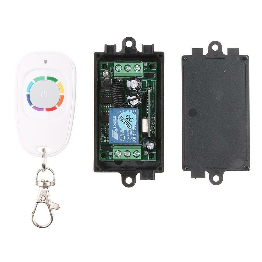 12V Learning Remote Control Switch  with Single Bottom Controller 315Mhz