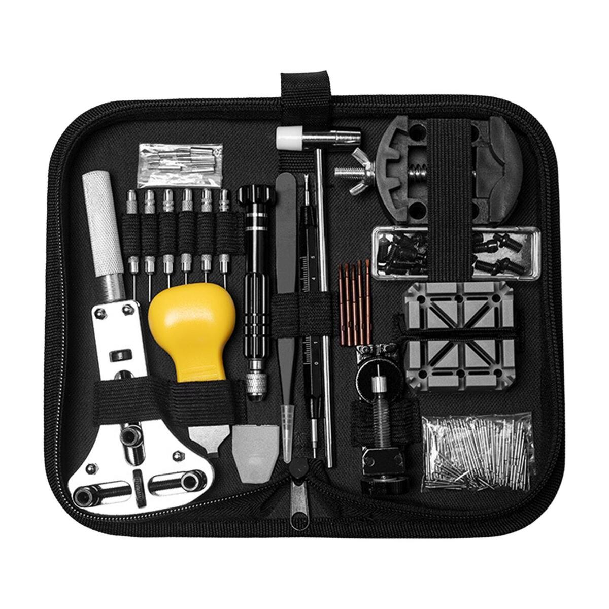 153x Watch Repair Kit Watch Band Removal Tool Portable Durable for Battery