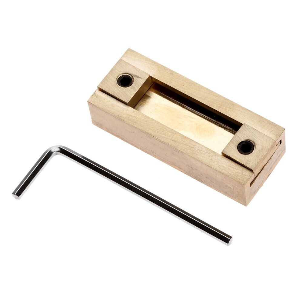1pc Brass Steel T-Slot Fixture Holder  Brass Alphabet Letter Font Stamp