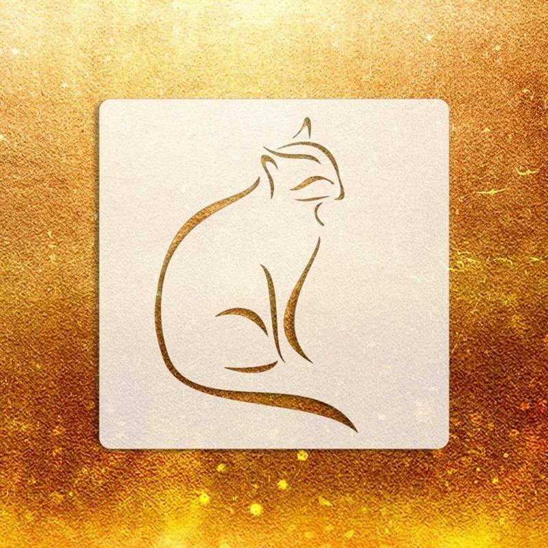 9pcs Multi-purpose Painting Stencil Kit DIY Drawing Stencil Template for Decors
