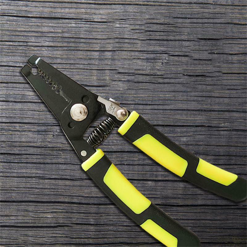 Professional Crimping Tool  9- inch Wire Stripper and Cutter for Wire/ Twist