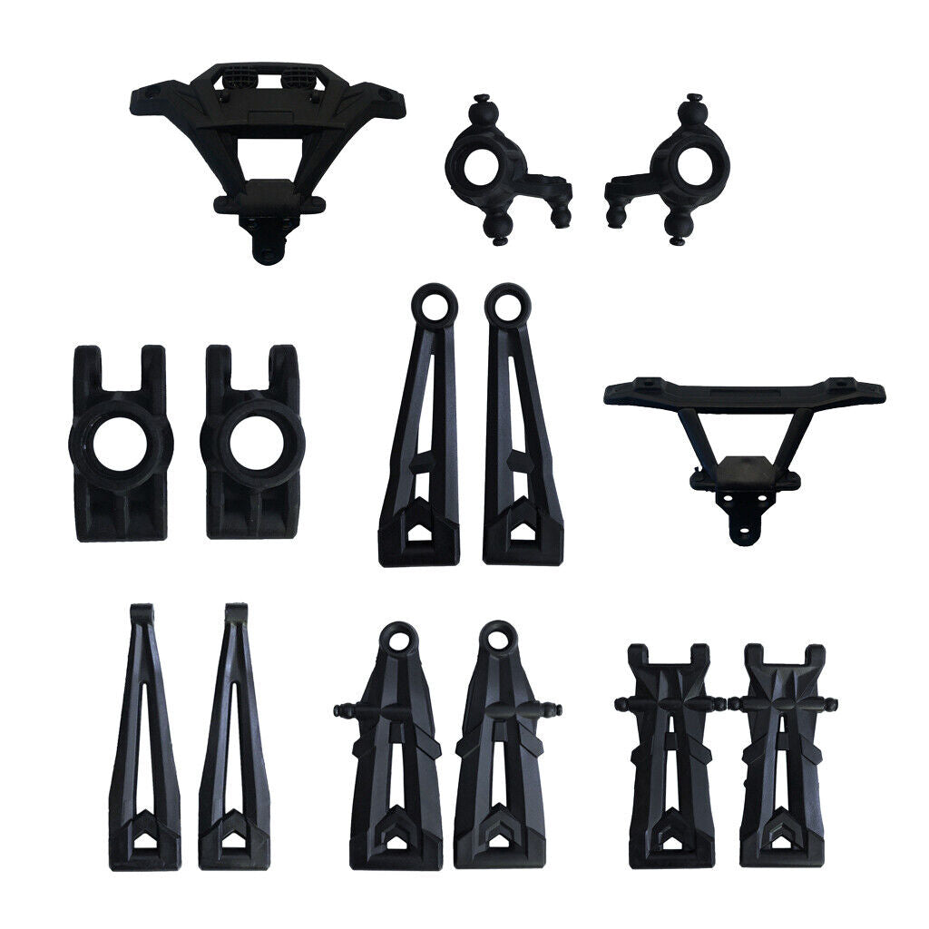 Bumper Upper Arm Steering cup kit DIY Upgrade  for Xinlehong 9125