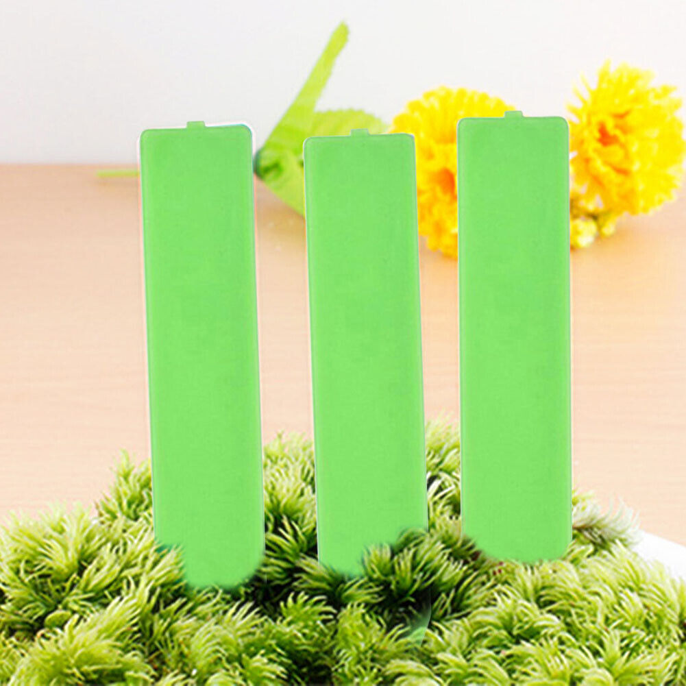 20pcs Plastic Plant Label Garden Nursery Markers Flower Pot Seedling Labels