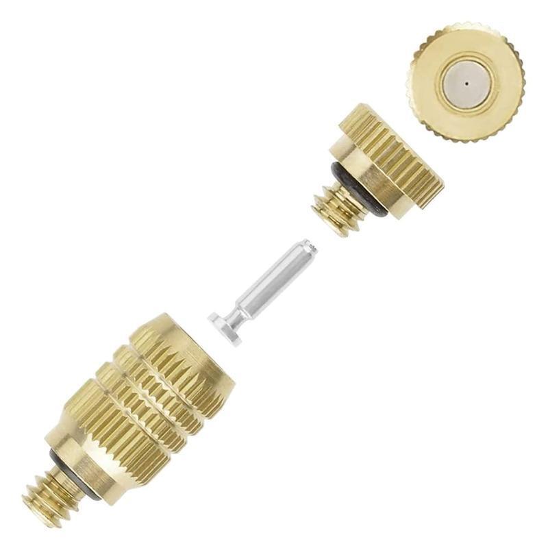 Brass Misting Nozzle High Pressure Spray Misting Nozzle for Landscaping Nozzle