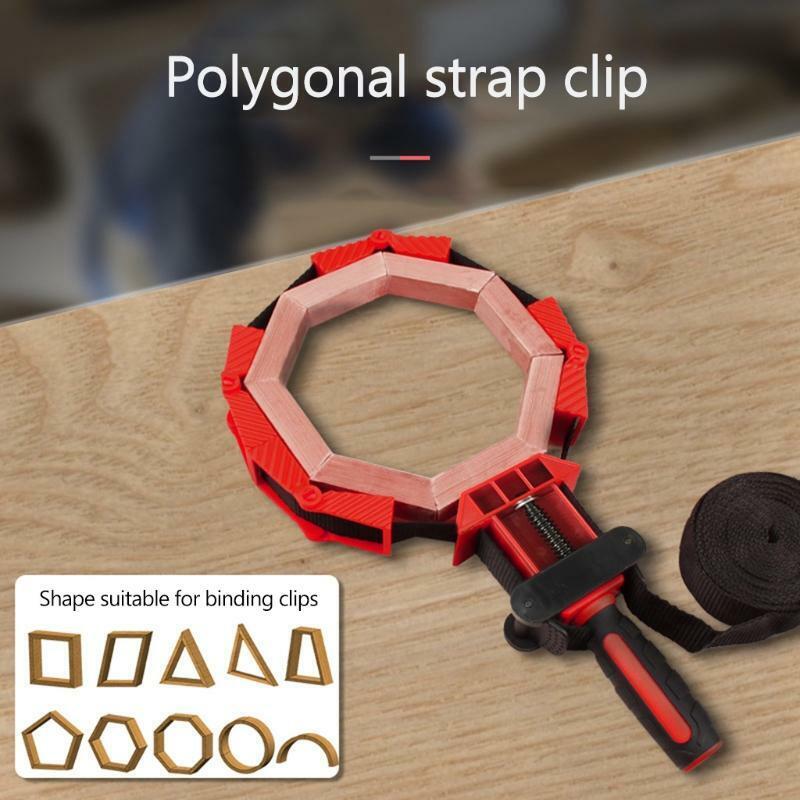 4m Woodworking Band Strap Clamp Miter Vise Framing Tool Wear-resistant DIY Craft