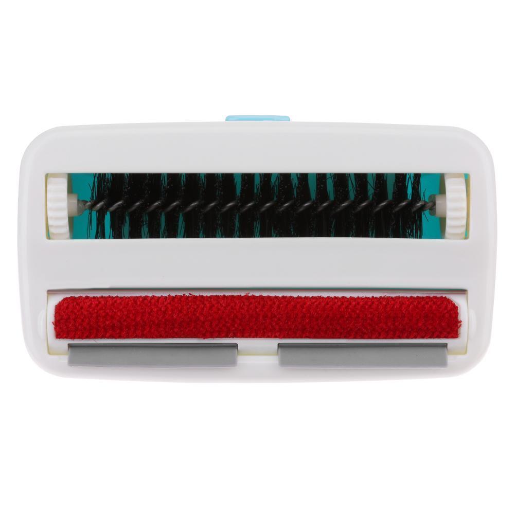 Handheld Carpet Brushes Table Sofa Bed Crumb Sweeper Roller Cleaner (Blue)
