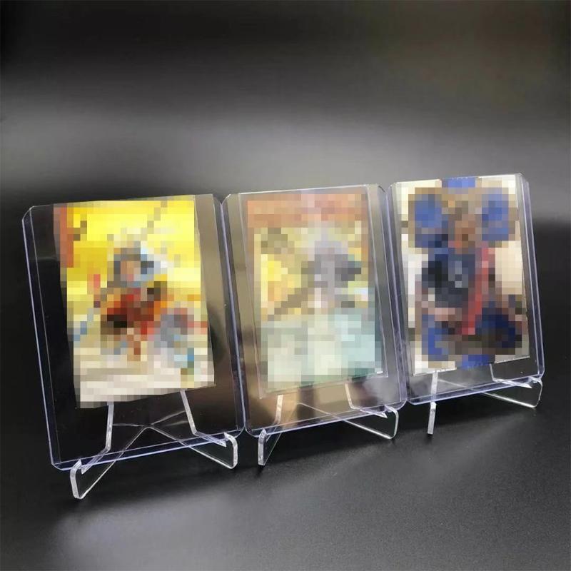 25Pcs/Set 3x4In Game Cards Outer Protector PVC Board Game Card Plastic Sleeves