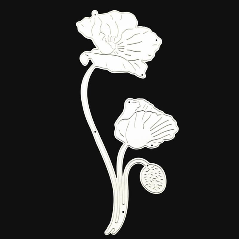 Lotus Metal Cutting Dies Stencil Scrapbooking DIY Album Stamp Paper Card