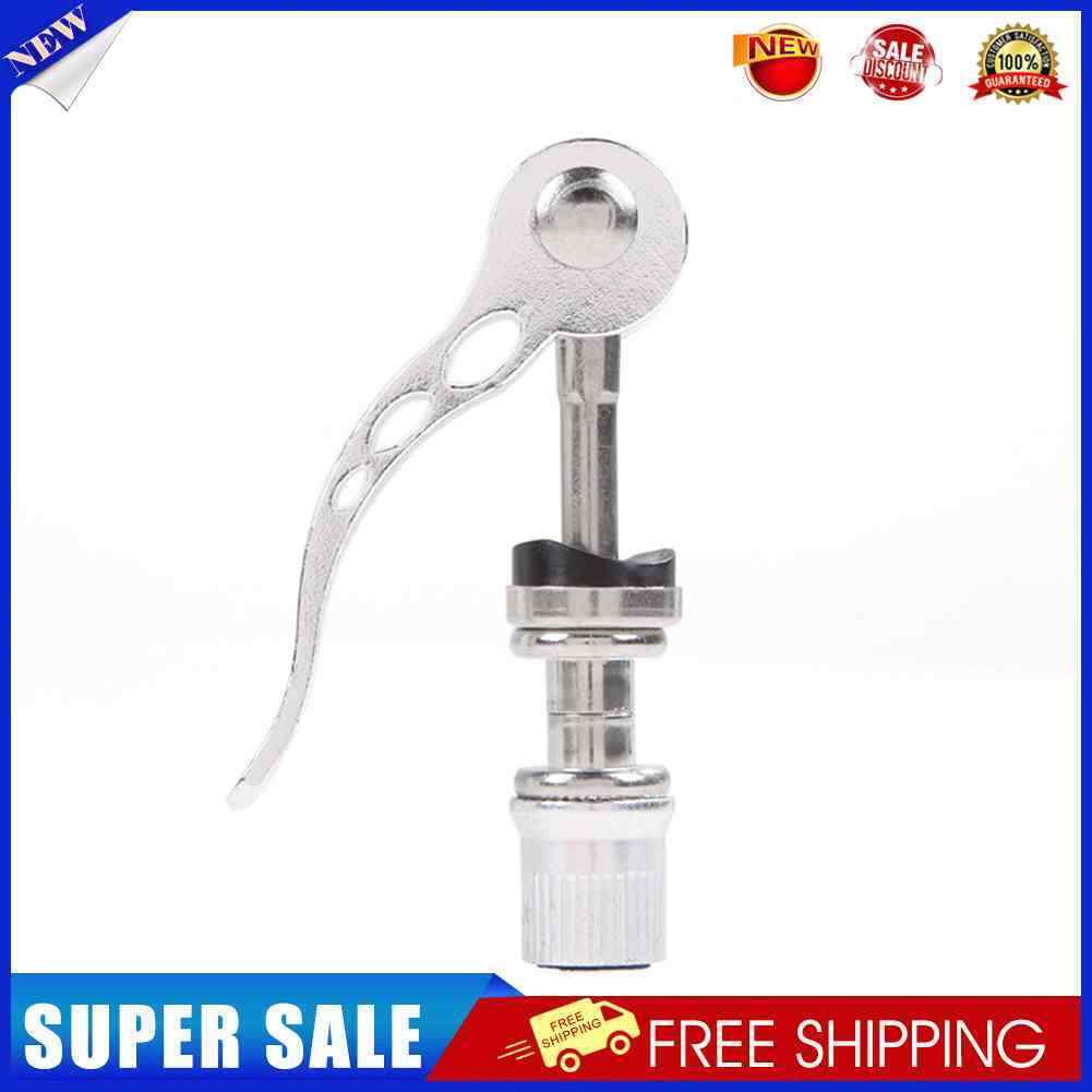 Aluminium Alloy Quick Release Bike Seat Post Clamp Seatpost Skewer sliver