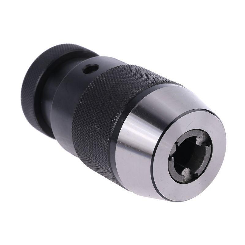 2pcs/set MT2 B16 Self Tightening Drill Chuck 1-16mm Clamping Arbor Keyless For