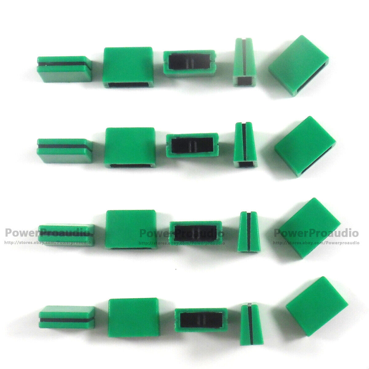 20PCS REPLACEMENT CROSSFADER KNOB FOR PIONEER DJM800 DJM700 DAC2371 Green