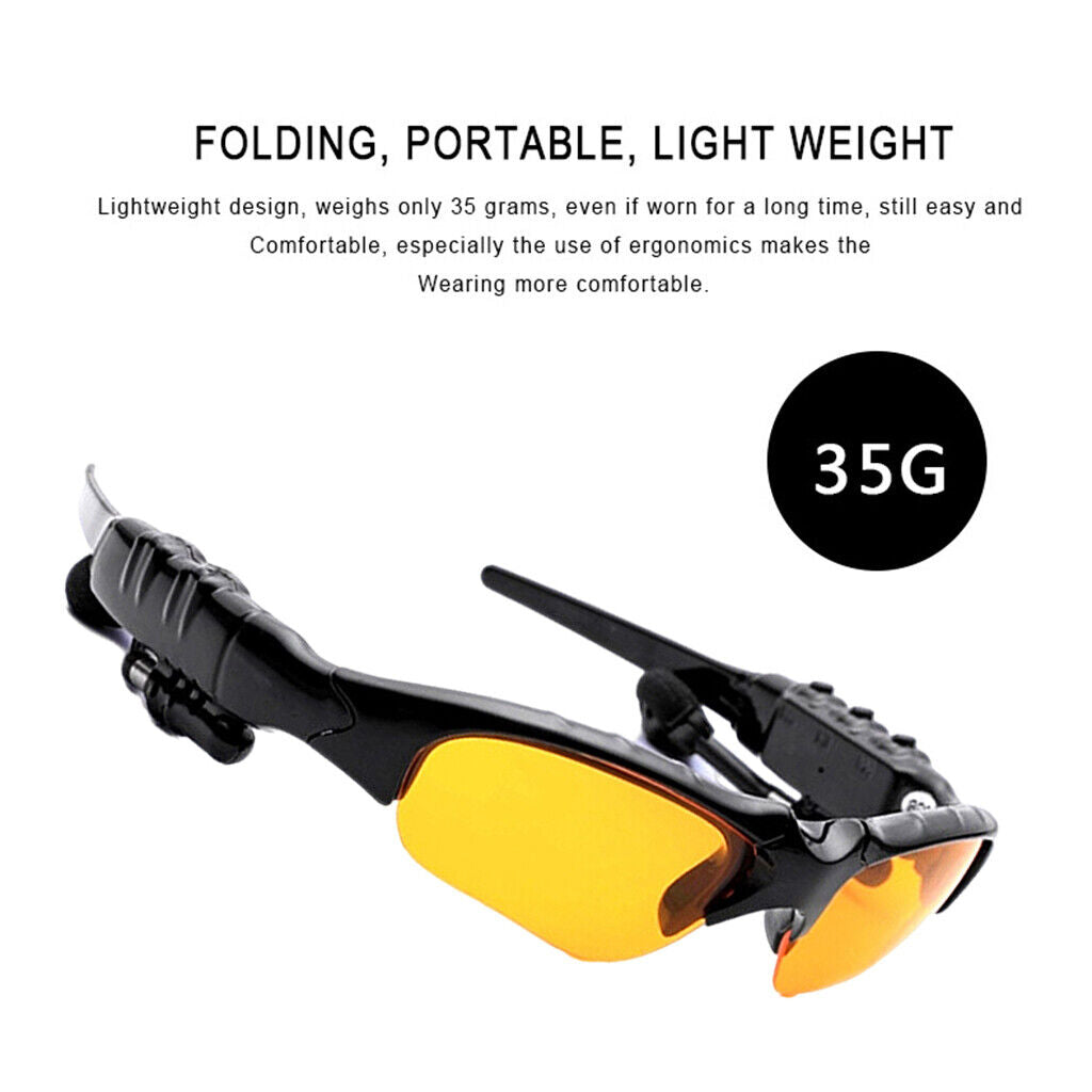 Music Sports  Sunglasses Polarized Stereo Headsets Headphone for Men