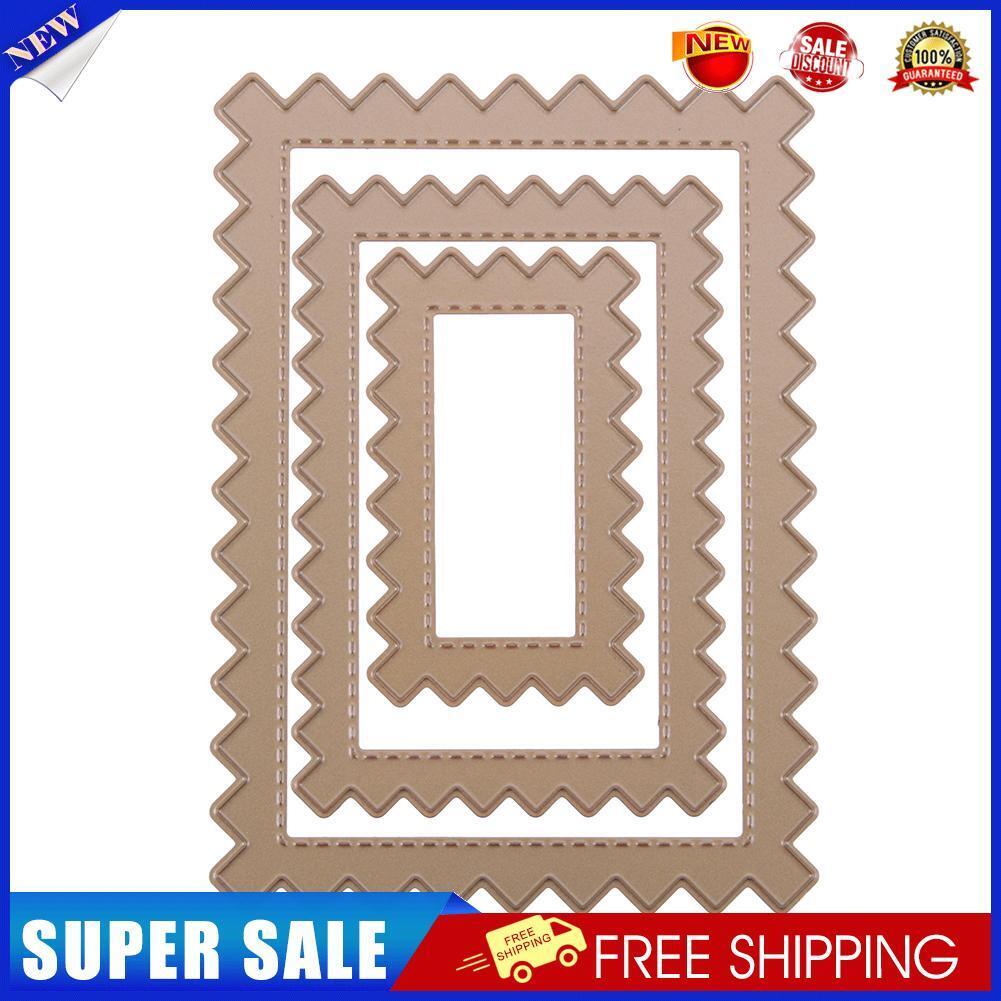 3 Square Paper Card Cutting Dies Stencil Craft Scrapbooking Halloween DIY