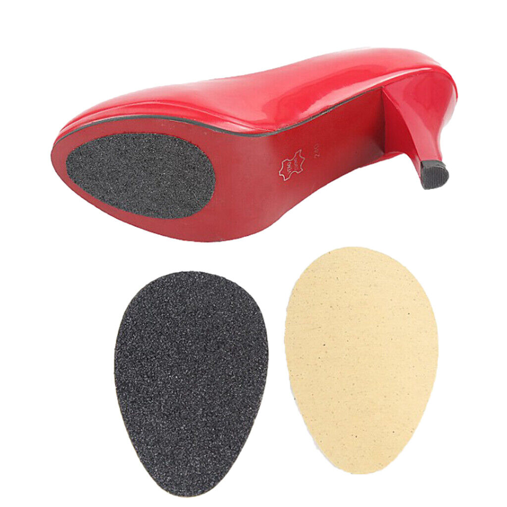 6 Pairs Of Anti-slip Sole Pads Self-adhesive  Rubber Sole