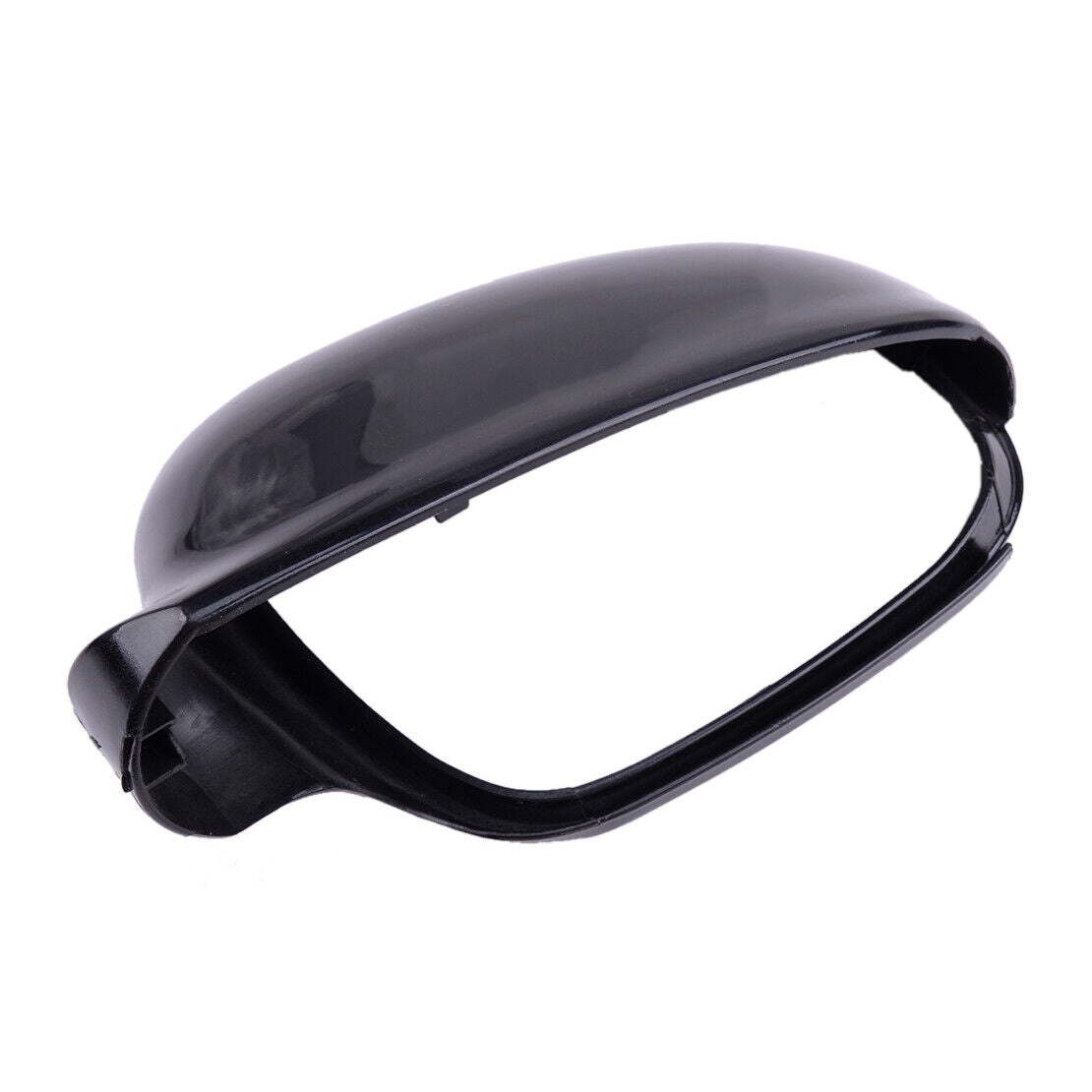 Black ABS Left Rearview Door Mirror Cover Cap Fit For VW Golf Rabbit Jetta MK5