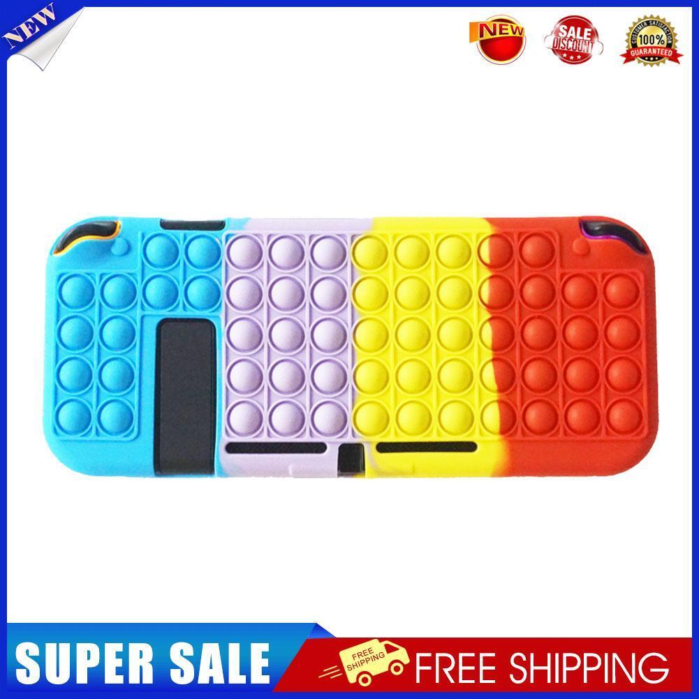 Silicone Soft Protective Cover for NS Switch Console Push Bubble Case (5)
