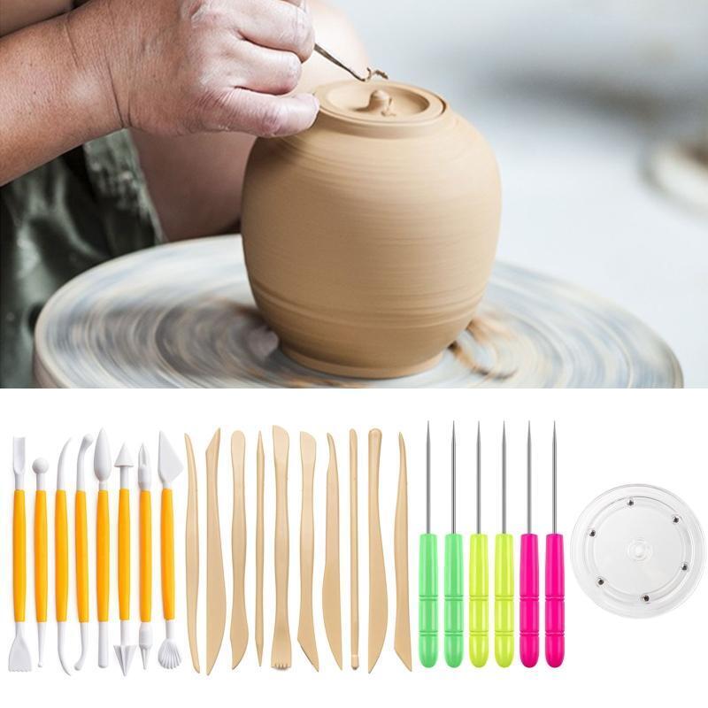 25 Pcs/Set Fondant Cake Decorating Tools Kit Professional Fondant Shaping Tools
