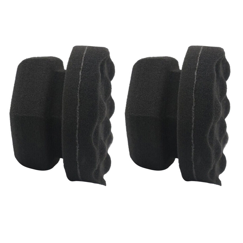 2Pcs/Set Car   Dressing Applicator  Car Sponge Pad Polisher