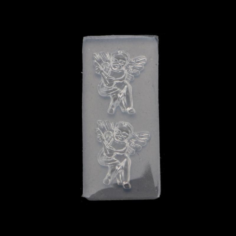 Handmade Jewelry Ornaments Pendant Casting Mold DIY Mini Angel Keychain Mold