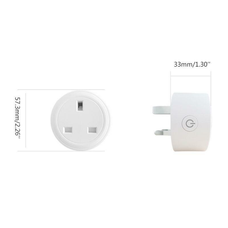 Smart WIFI Plug Socket Power Switch APP Remote Control Voice Control Timer UK