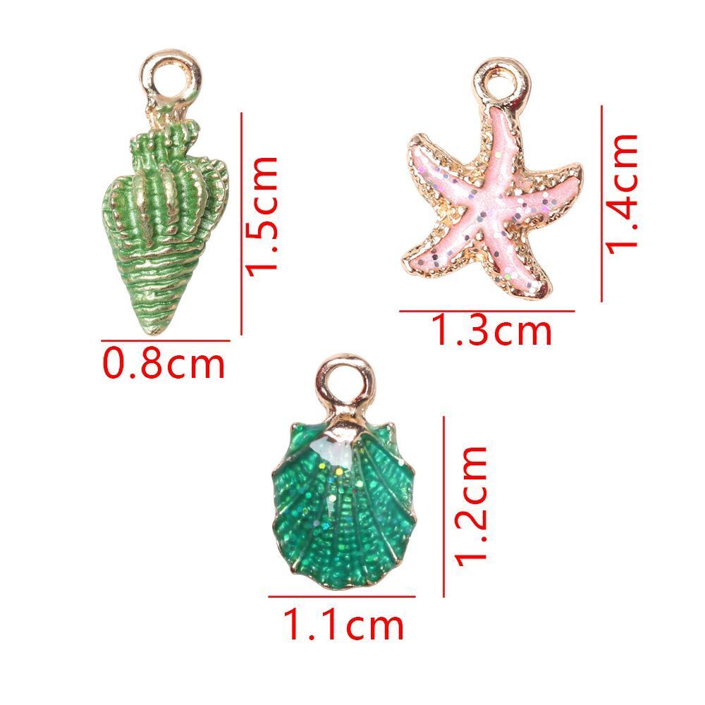 Jewelry Decoration Sea Shell Ocean Pendants Handmade Accessories Conch Charms