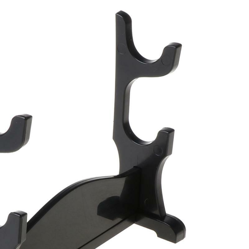 Double Layers Display Stand Plastic Bracket Rack Detachable Display Holder Wand