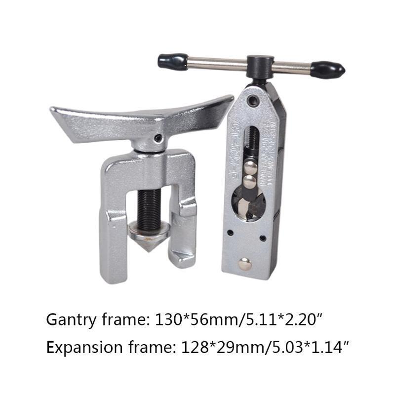 Manual Tube Expander Flaring Tool Kit with Holder Air Conditioner Pipe Reamer