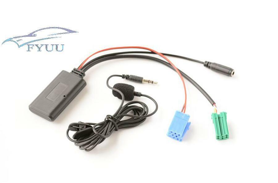5.0 Car Microphone Handsfree 8 6 Pin MINI ISO Plug For Renault 05-11 Updatelist