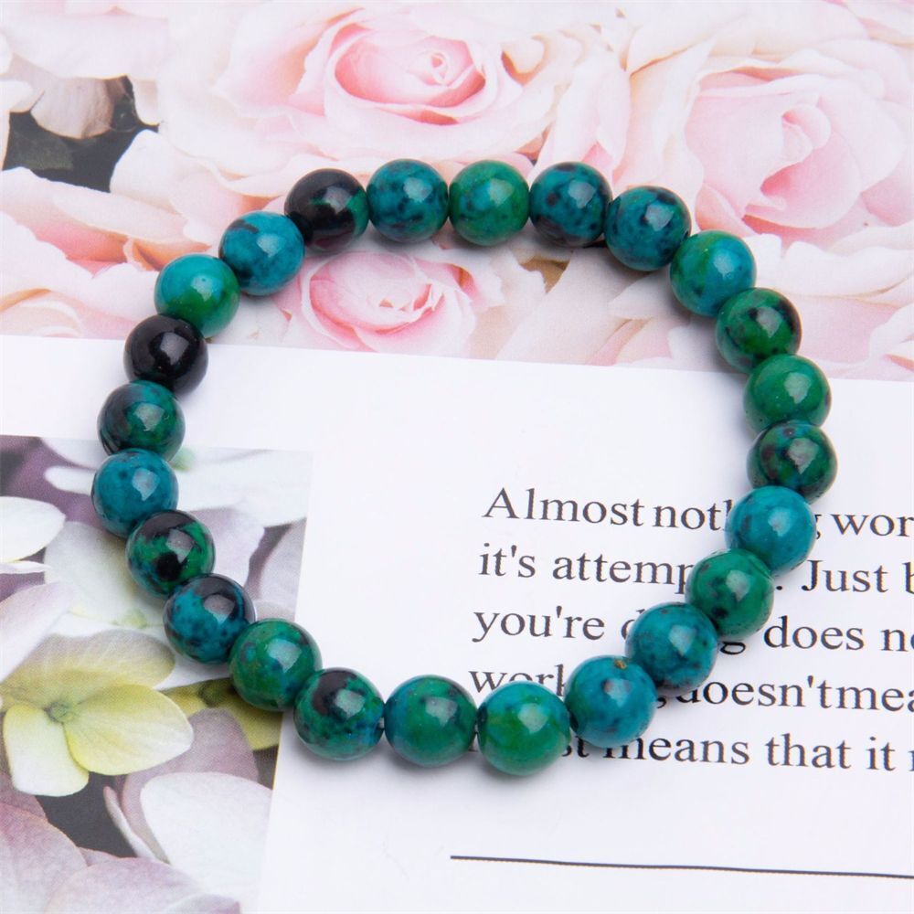 Lava Rock Bead Bracelet Natural Stone Bangle Malachite Bracelets Wristbands