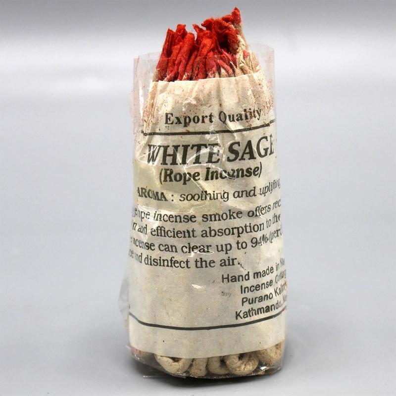 40 Ropes Handmade White Sage Incense for Cleansing Incense Healing Meditations